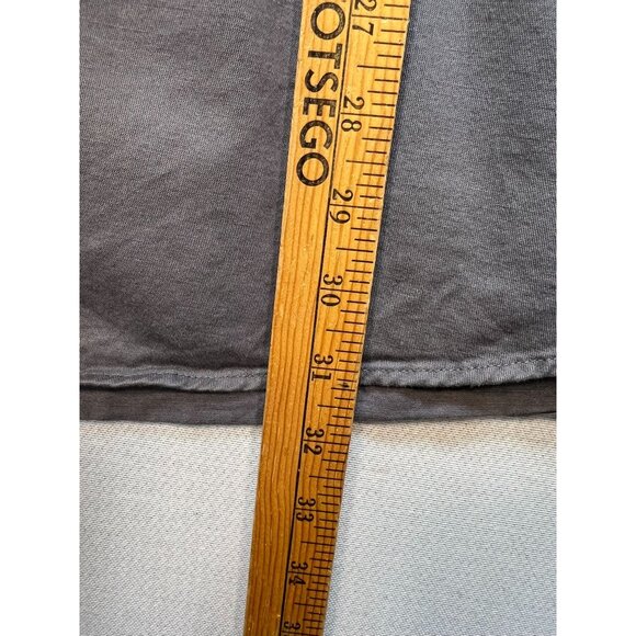 Wrangler Men’s Button Up Shirt Comfort Flex Size 2XT Gray Short Sleeve Pockets - Picture 8 of 11